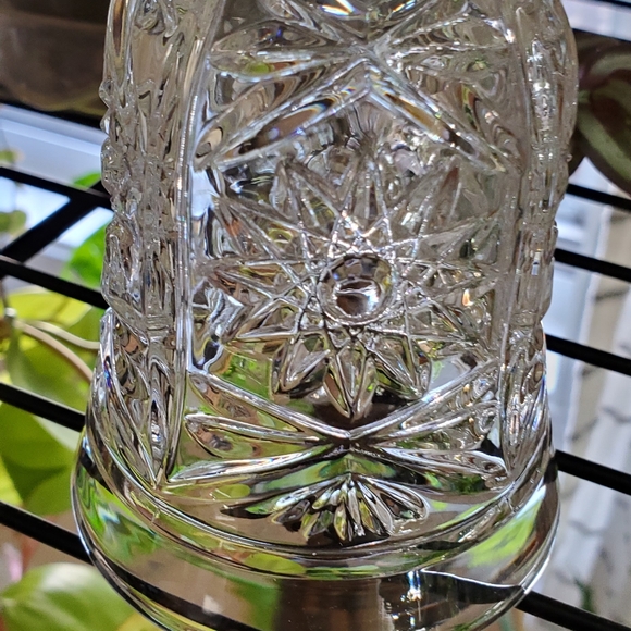 Vintage crystal cut beautiful dinner bell cottagecore - Picture 3 of 5